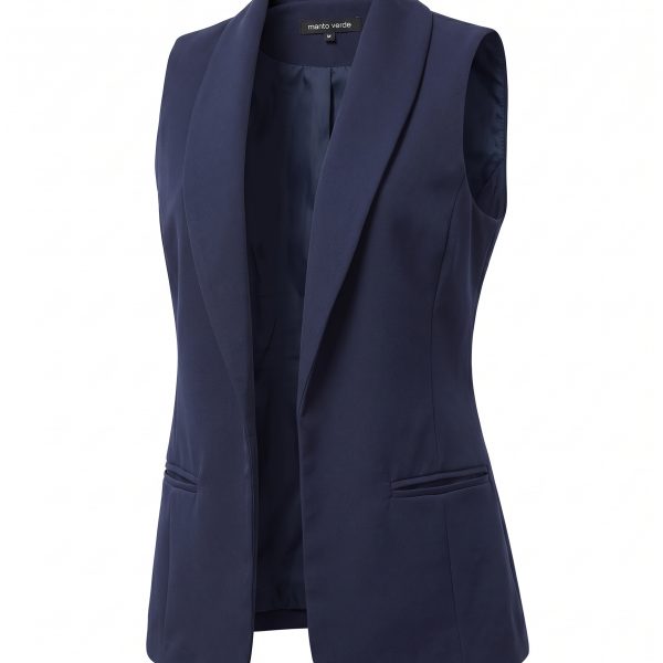 BLAZER SIN MANGAS Azul Marino