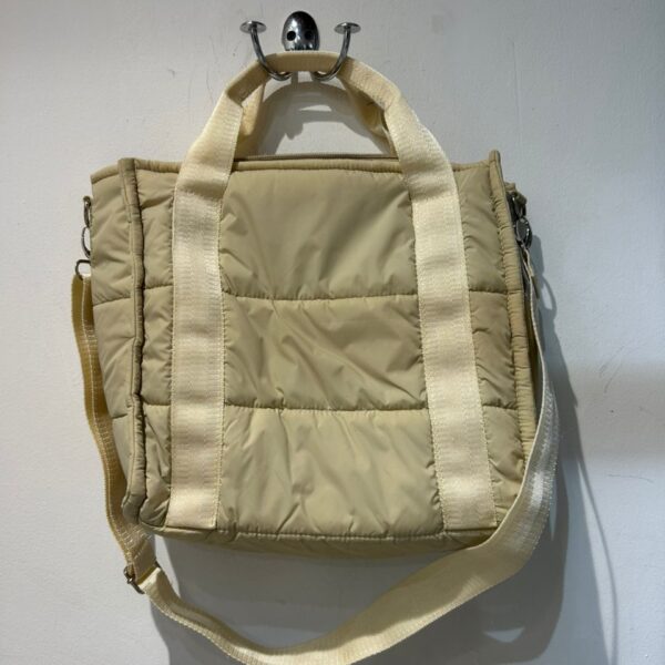 BAG PUFFER BEIGE Grande