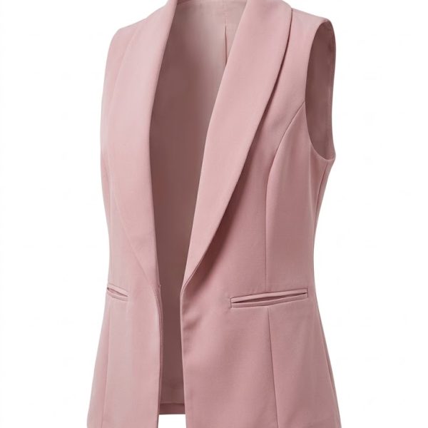 BLAZER SIN MANGAS Rosado