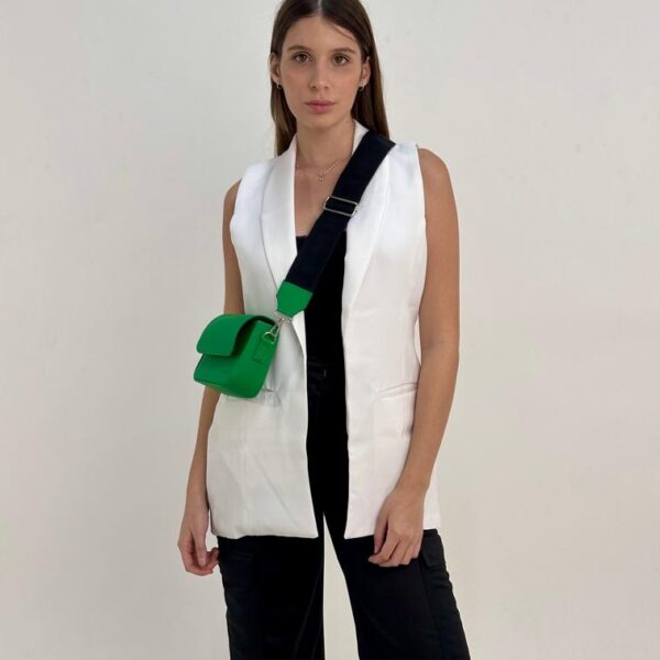 BLAZER SIN MANGAS Blanco