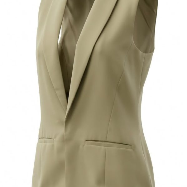 BLAZER SIN MANGAS Beige