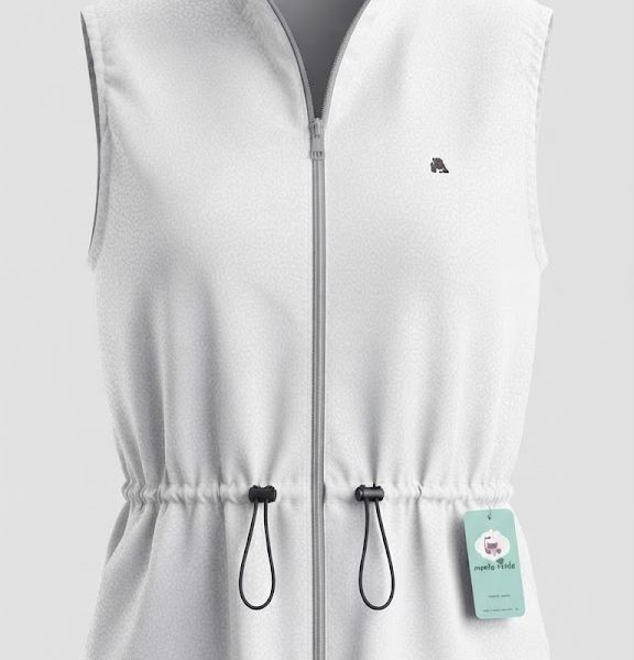 Chaleco CV CUERINA Blanco